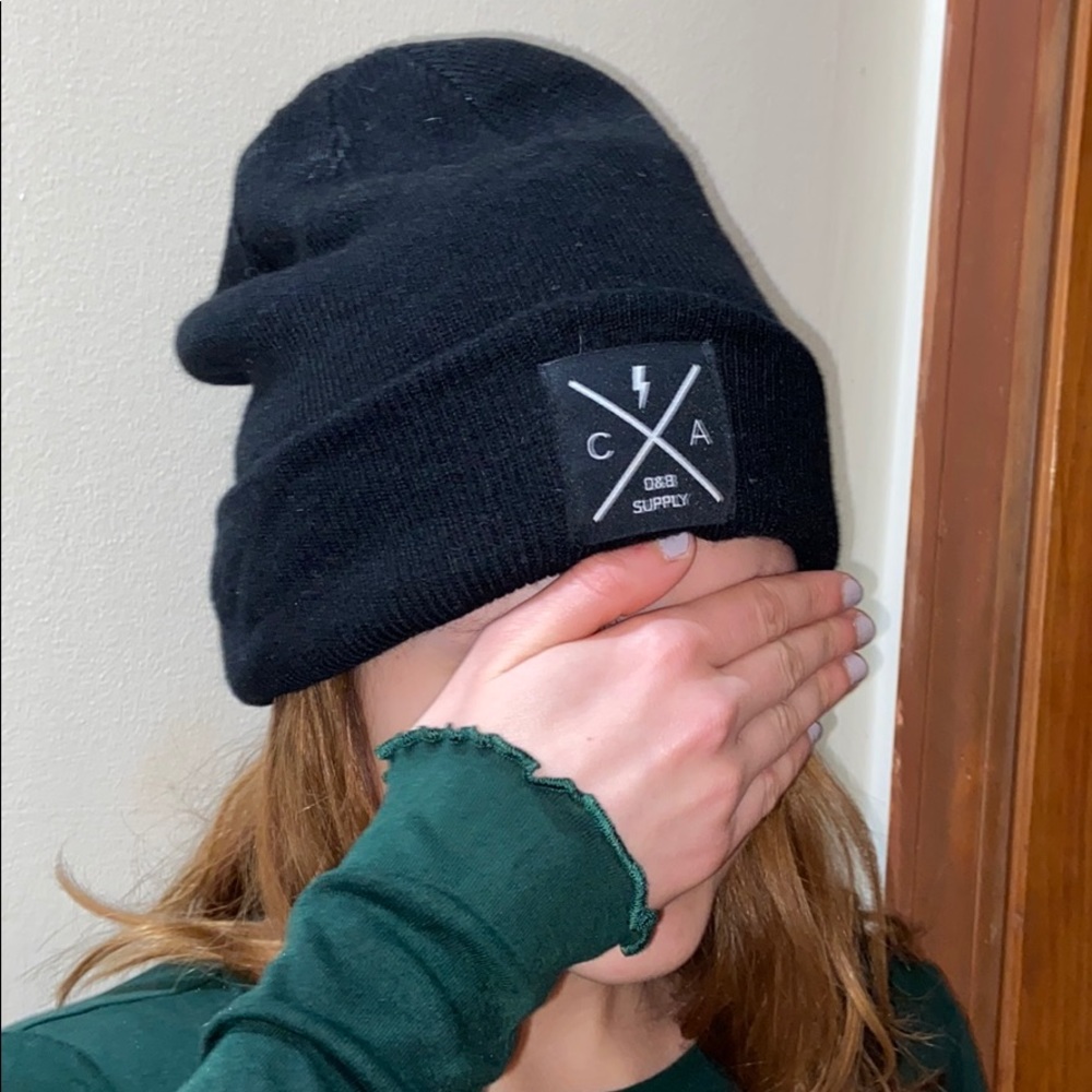 Black Beanie
